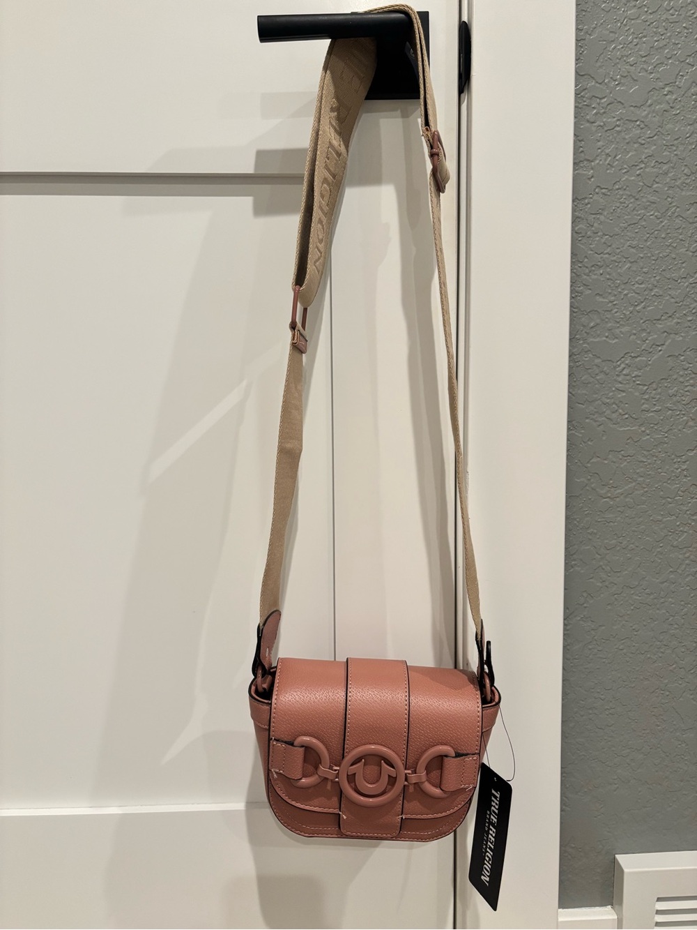 True Religion Crossbody Bag Pink NWT